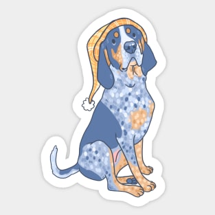 Cozy Bluetick Coonhound Sticker